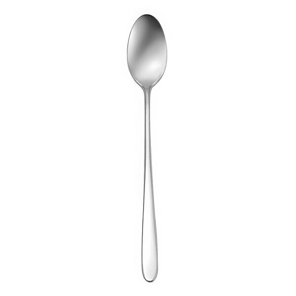 A Sant'Andrea Mascagni II stainless steel iced tea spoon with a long handle.