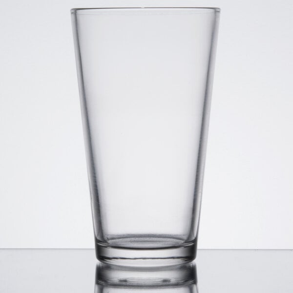 plain glass cups