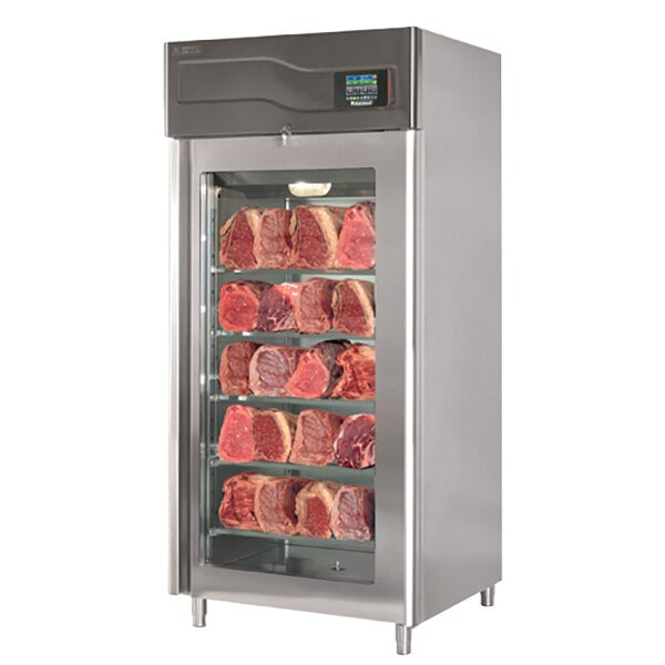 Maturmeat 35" Glass Door Stainless Steel Meat Aging ...