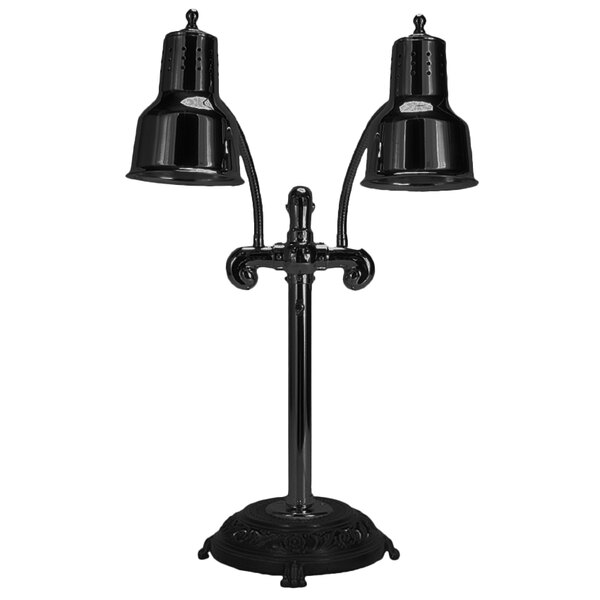 Hanson Heat Lamps DLM/RB12/ANT/B Dual Bulb Flexible Freestanding Heat