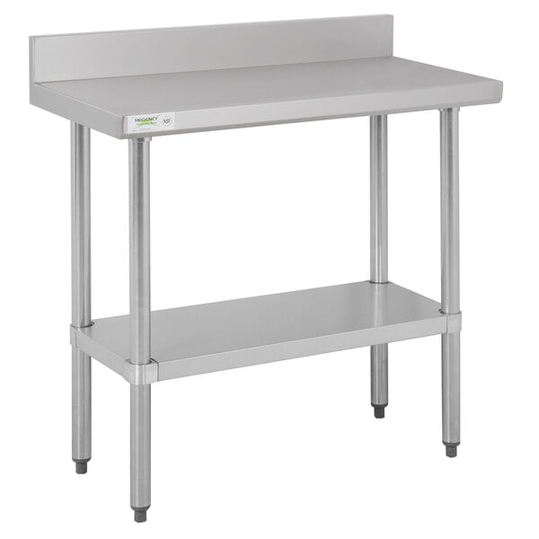 Regency 18 X 36 Gauge 304 Stainless Steel Commercial Work 18 Gauge 304 Stainless Steel Commercial