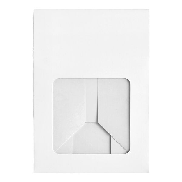 9" x 9" x 4" White Auto-Popup Window Cake / Bakery Box - 150/Bundle