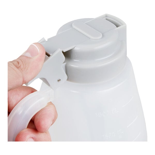 A tubular halogen lamp with ceramic end caps.