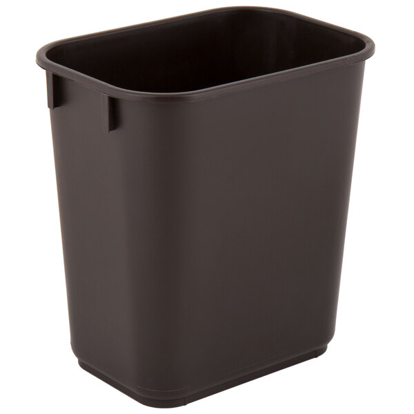 13 Gallon Square Trash Container with Liner