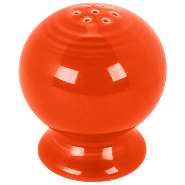 A red Fiesta salt shaker.