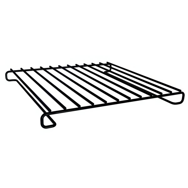 A black Merrychef wire rack.