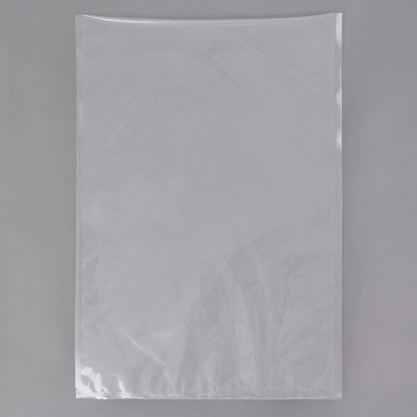A clear plastic VacPak-It vacuum packaging bag.