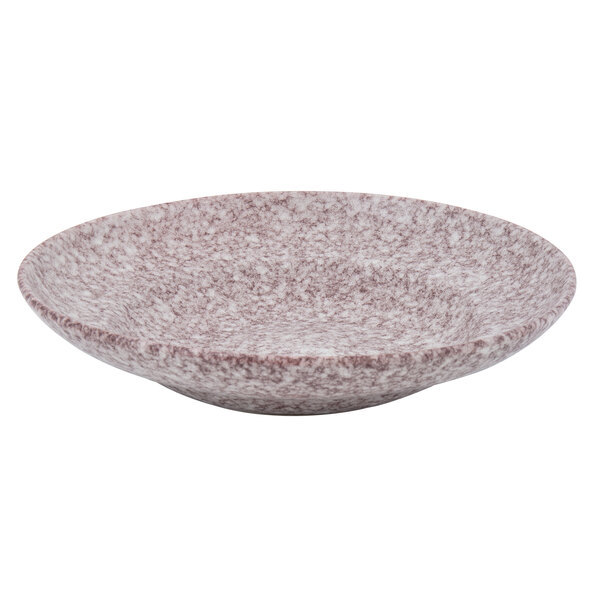 A 10 Strawberry Street Biseki stoneware bowl with a speckled surface.