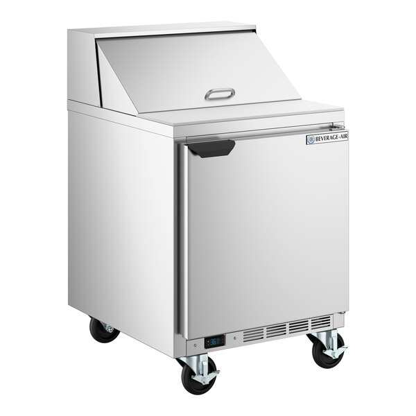 Beverage-Air SPE27HC-B-23 Elite Series 27" 1 Door ADA Height Refrigerated Sandwich Prep Table