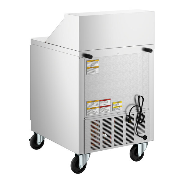 Beverage-Air SPE27HC-B-23 Elite Series 27" 1 Door ADA Height Refrigerated Sandwich Prep Table