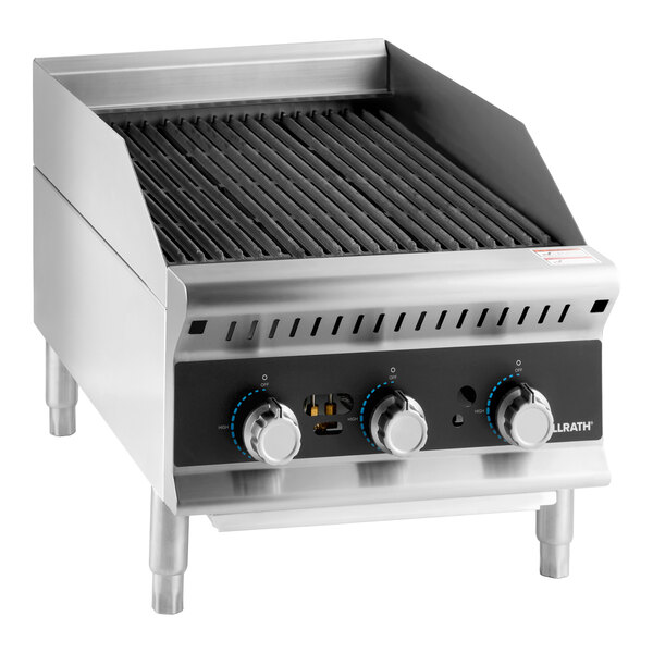 Vollrath CBGHD-18 18" Heavy-Duty Charbroiler - 60,000 BTU