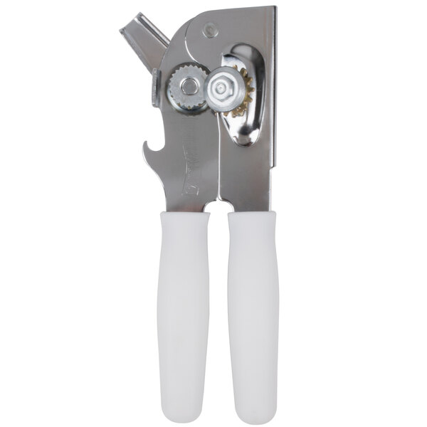 SwingAWay Portable Can Opener with White Handle