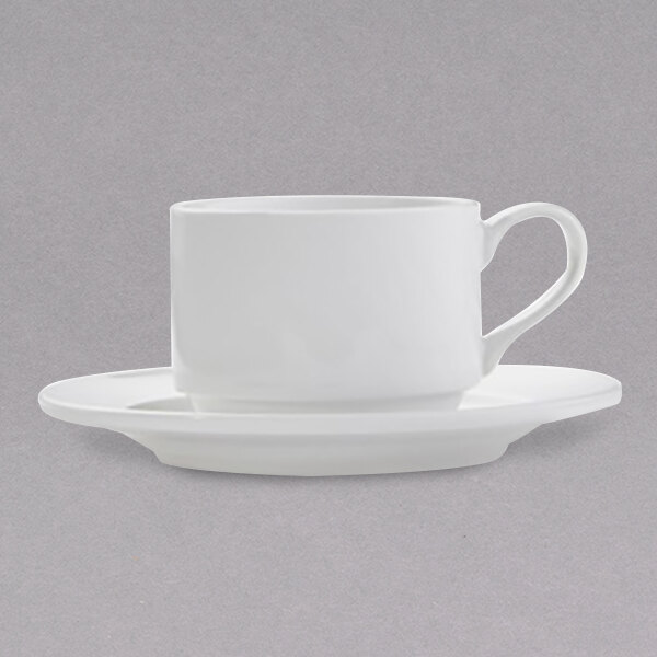 8 oz porcelain coffee cups