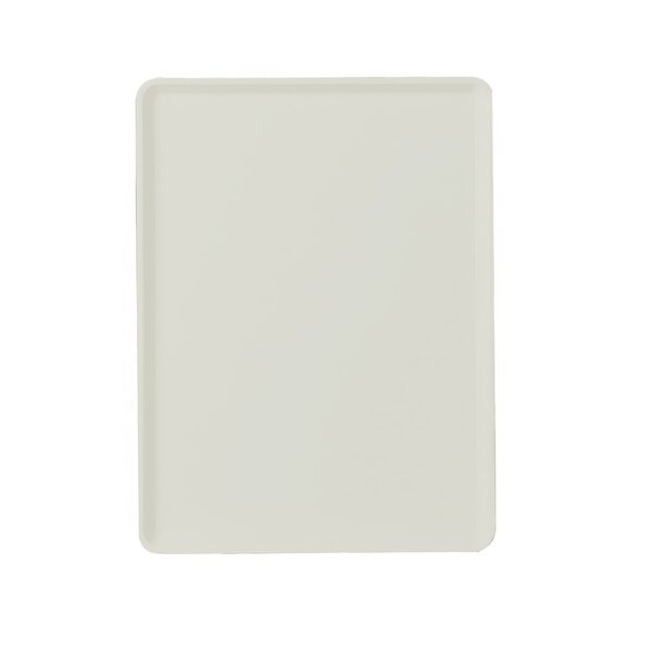 A white rectangular object with a black border.