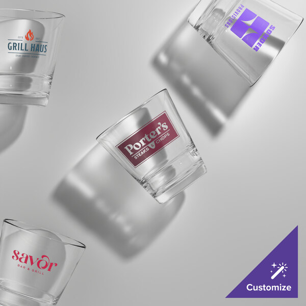 Arcoroc H3032 Stack Up 10.5 oz. Customizable Rocks / Old Fashioned Glass by Arc Cardinal - 12/Case