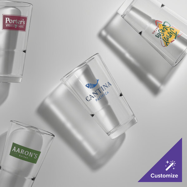 Arcoroc L5217 Stack Up 11.75 oz. Customizable Highball Glass by Arc Cardinal - 24/Case