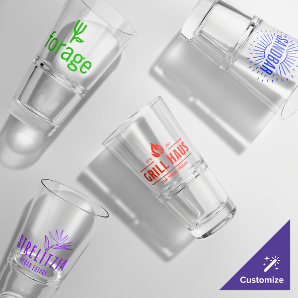 Arcoroc H3008 Stack Up 21 oz. Customizable Cooler Glass by Arc Cardinal - 12/Case