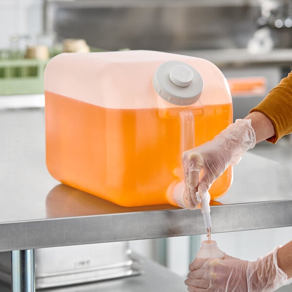 Lavex 5 Gallon Plastic Dispensing Container