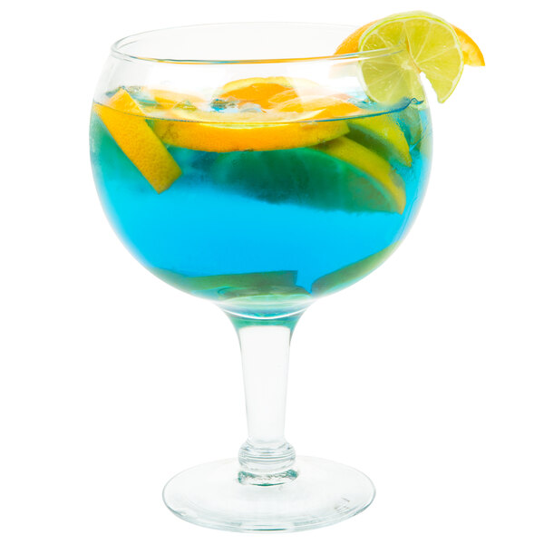 Libbey 3407 Super Stems 53 oz. Super Schooner / Fish Bowl Glass 6/Case