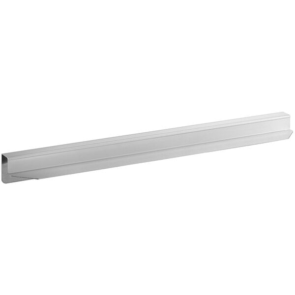 A metal right bun pan shelf rail designed for Avantco SS and CFD Series refrigerators.