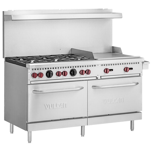 vulcan 6 burner with griddle