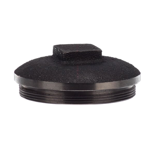 A black rubber Hobart mixer seal cap.