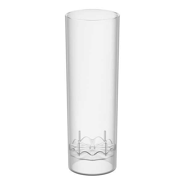 Fineline Tiny Temptations 6413-CL 2 oz. Tiny Barware Clear Cordial Plastic Shot Glass - 200/Case