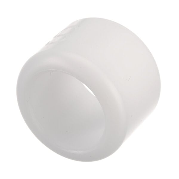 A close-up of a white Stoelting Wear Guard plastic ring.