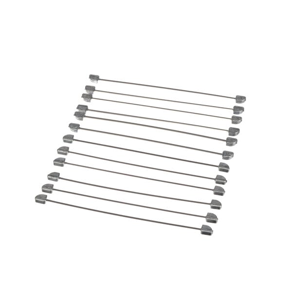 A package of 12 Shaver Specialty Co. metal blades.