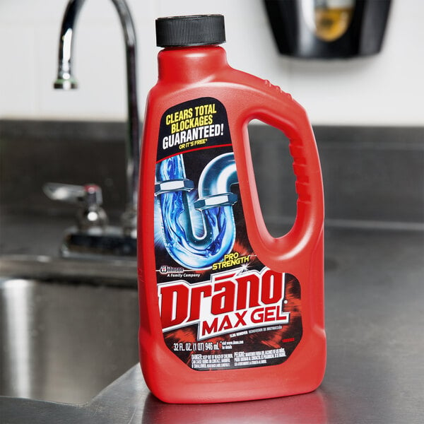 Drano Commercial Line 17 6 Oz Kitchen Granules Clog Remover