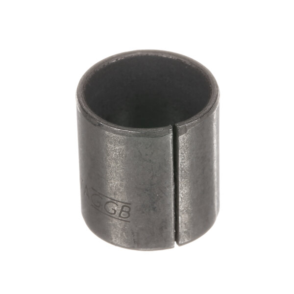 A black metal Hobart bearing with holes in a metal cylinder.