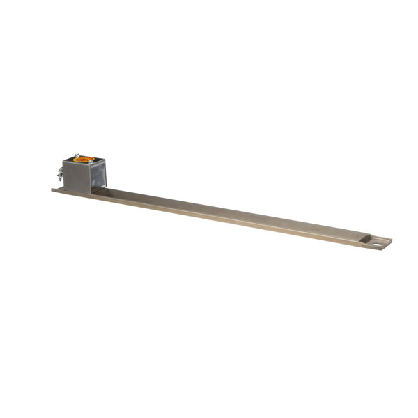 A Servolift heater strip with a metal square on one end.