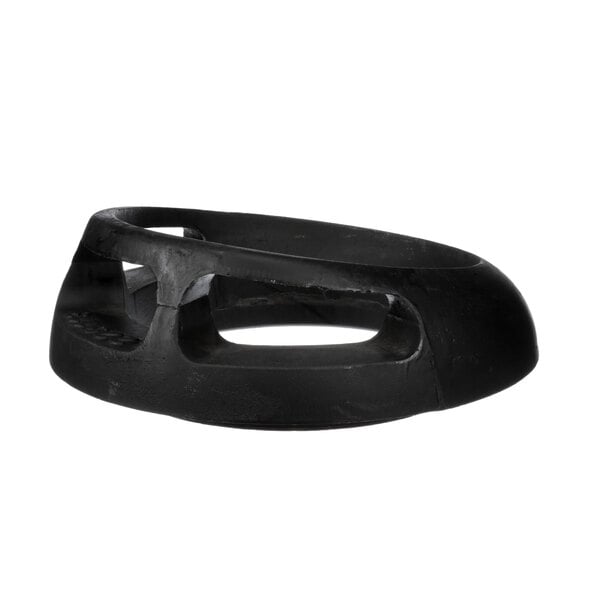 A black plastic Town Chamber Ring with holes.