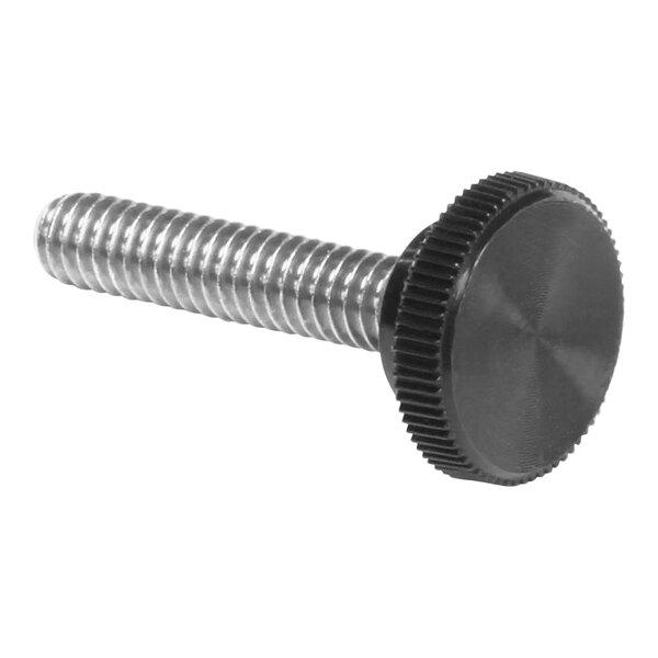 A SureShot Solutions thumb screw with a black knob.