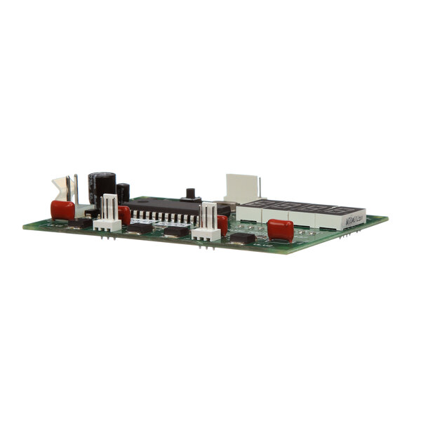 A Servend 4 flavor board, a small circuit board for a refrigerated beverage dispenser.