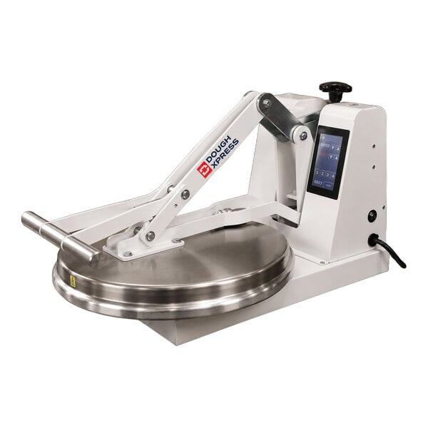 DoughXpress DM-18 18" Manual Clamshell Pizza Dough Press - 120V, 1150W