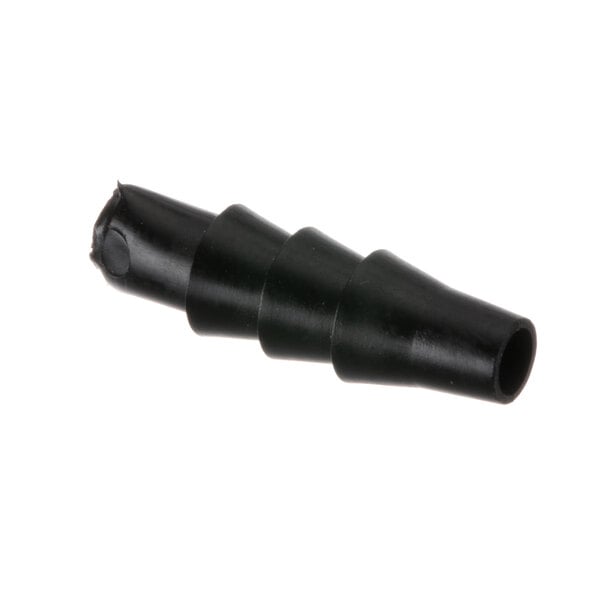 A black rubber tube with a bulbed end.