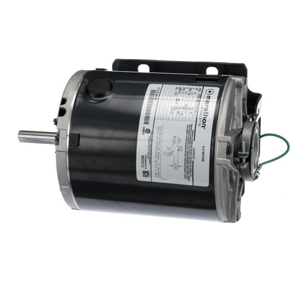 A Loren Cook electric motor with a black housing.