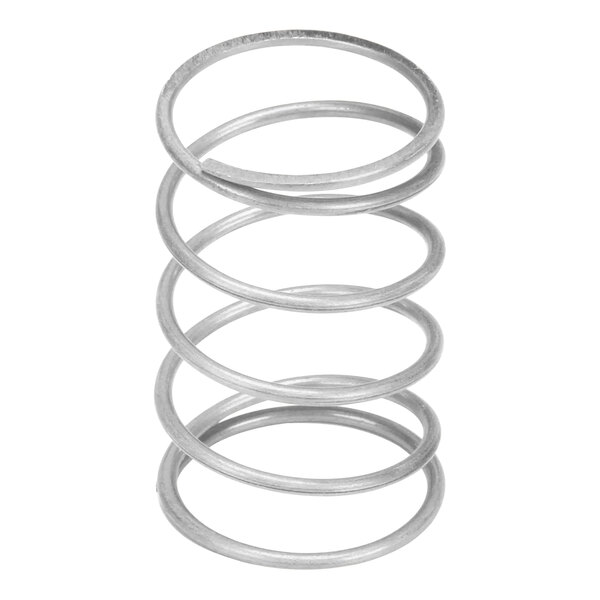 A metal SureShot Solutions solenoid spring.
