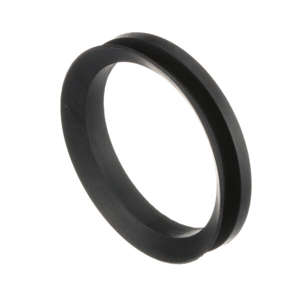 A black rubber ring.