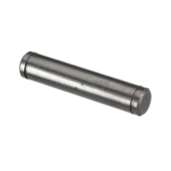 A metal rod with a long metal cylinder on one end.