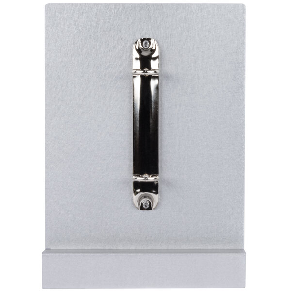 a black object with a black stripe