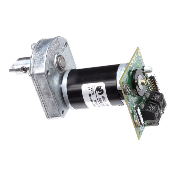 A Sure Shot Solutions 1 Gp Motor with a small black round motor and electronic board.