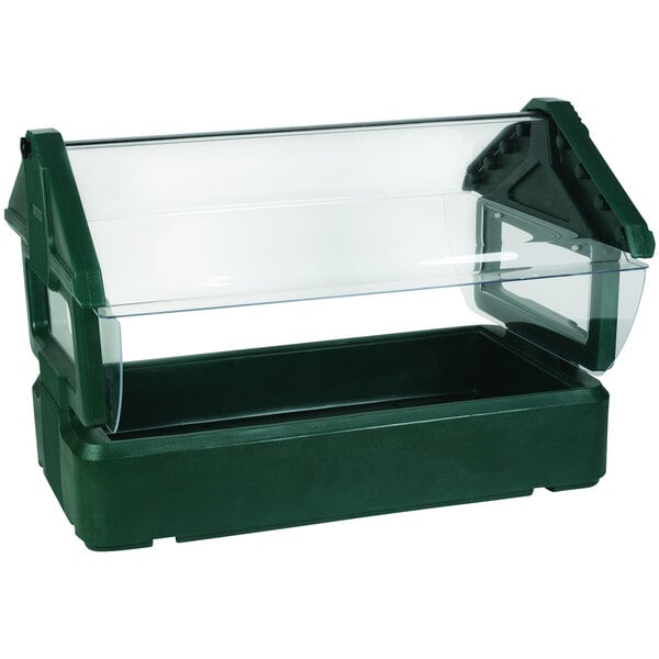Carlisle 660008 Six Star Forest Green 4 Tabletop Food Salad Bar