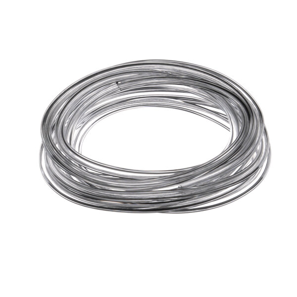 A silver wire coil.