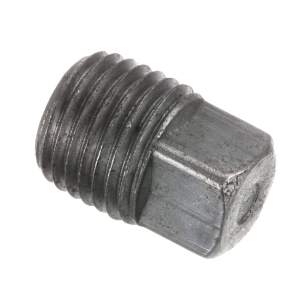 A close-up of a Royal Range plug nut.