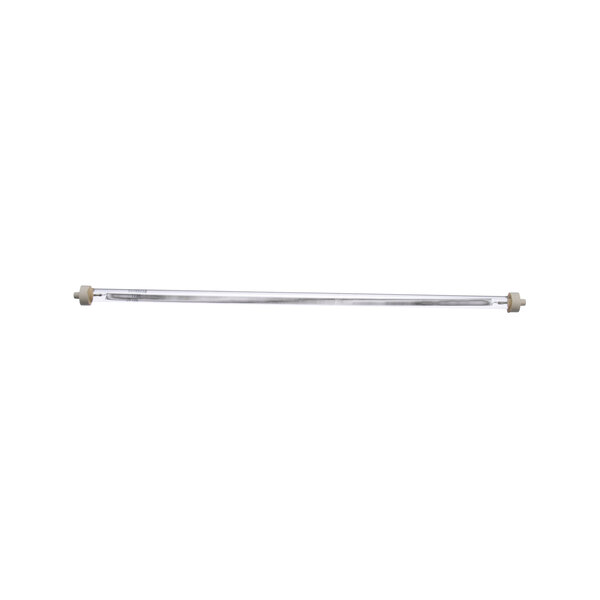 A long metal tube with a white quartz lamp at the end.