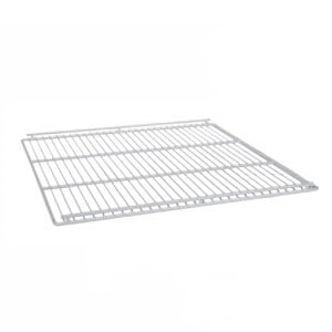 A white wire shelf for a Beverage-Air back bar refrigerator on a white background.