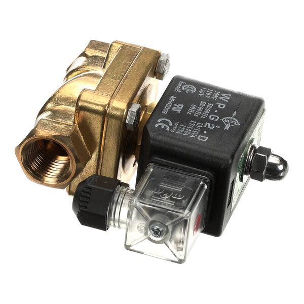 A close-up of a Hardt solenoid valve with a clear plastic cover.