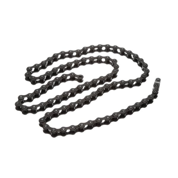 A black chain with a long chain.